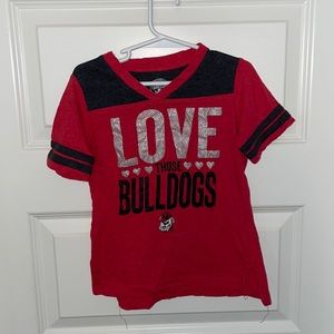 Rivalry Threads girls size S (6/6x) GA Bulldogs